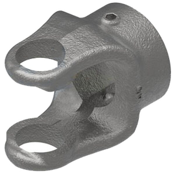 Aftermarket Round Bore Implement Yoke w Double Keyway And Set Screw A-806-0520-AI - main